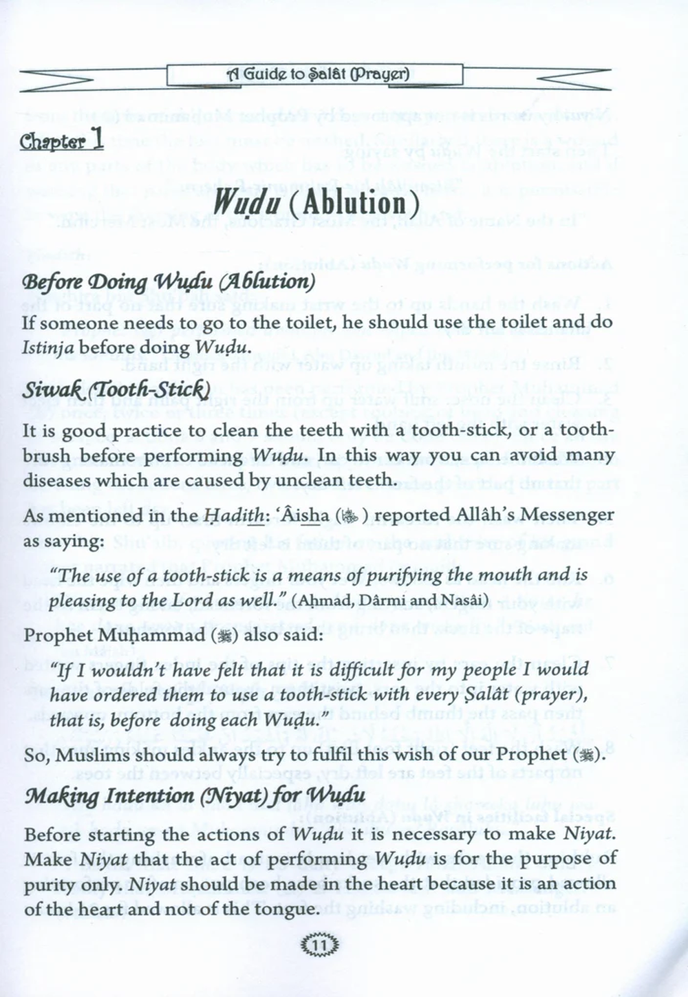 A Guide to Salat ( Prayer )