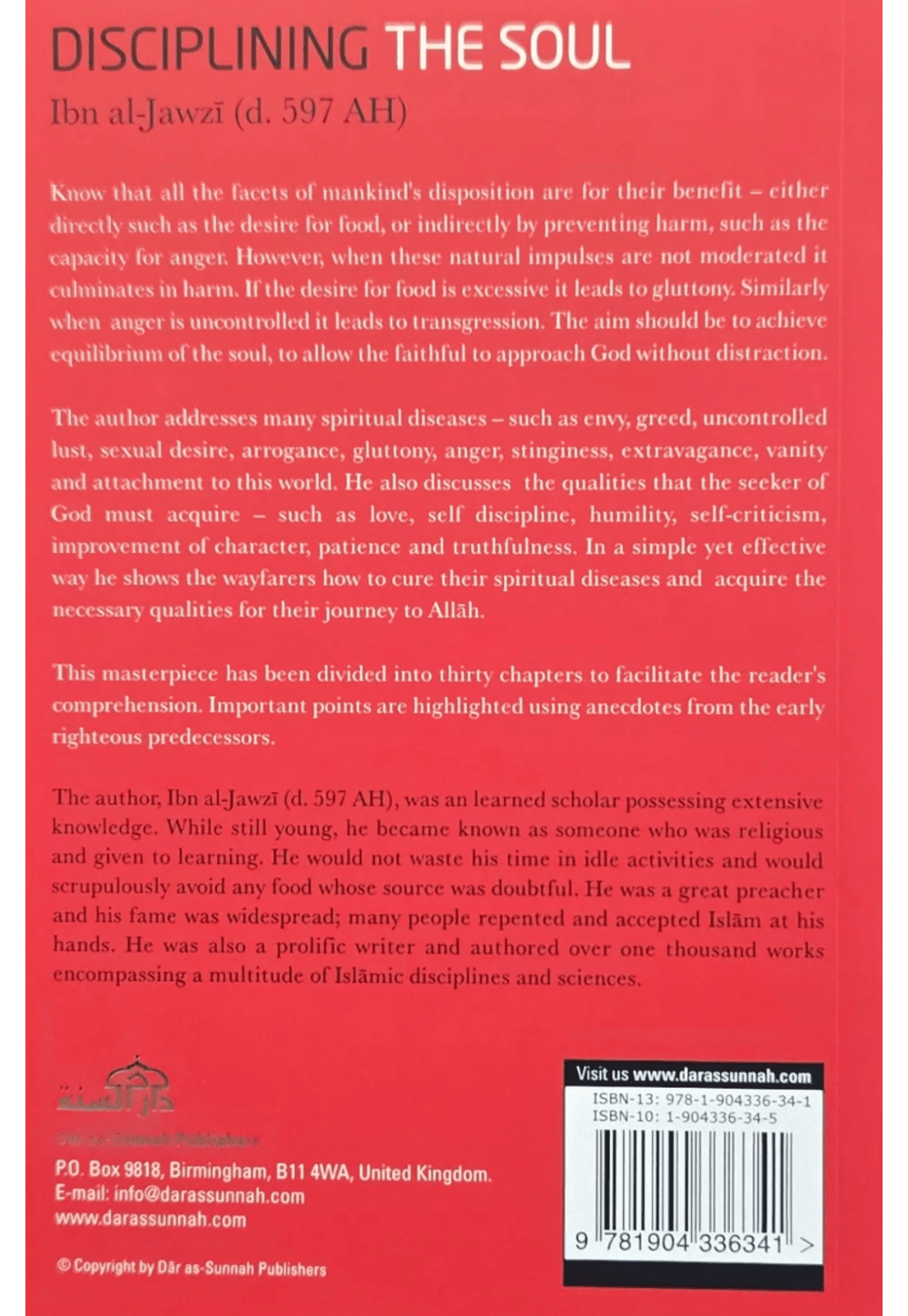 Disciplining the Soul