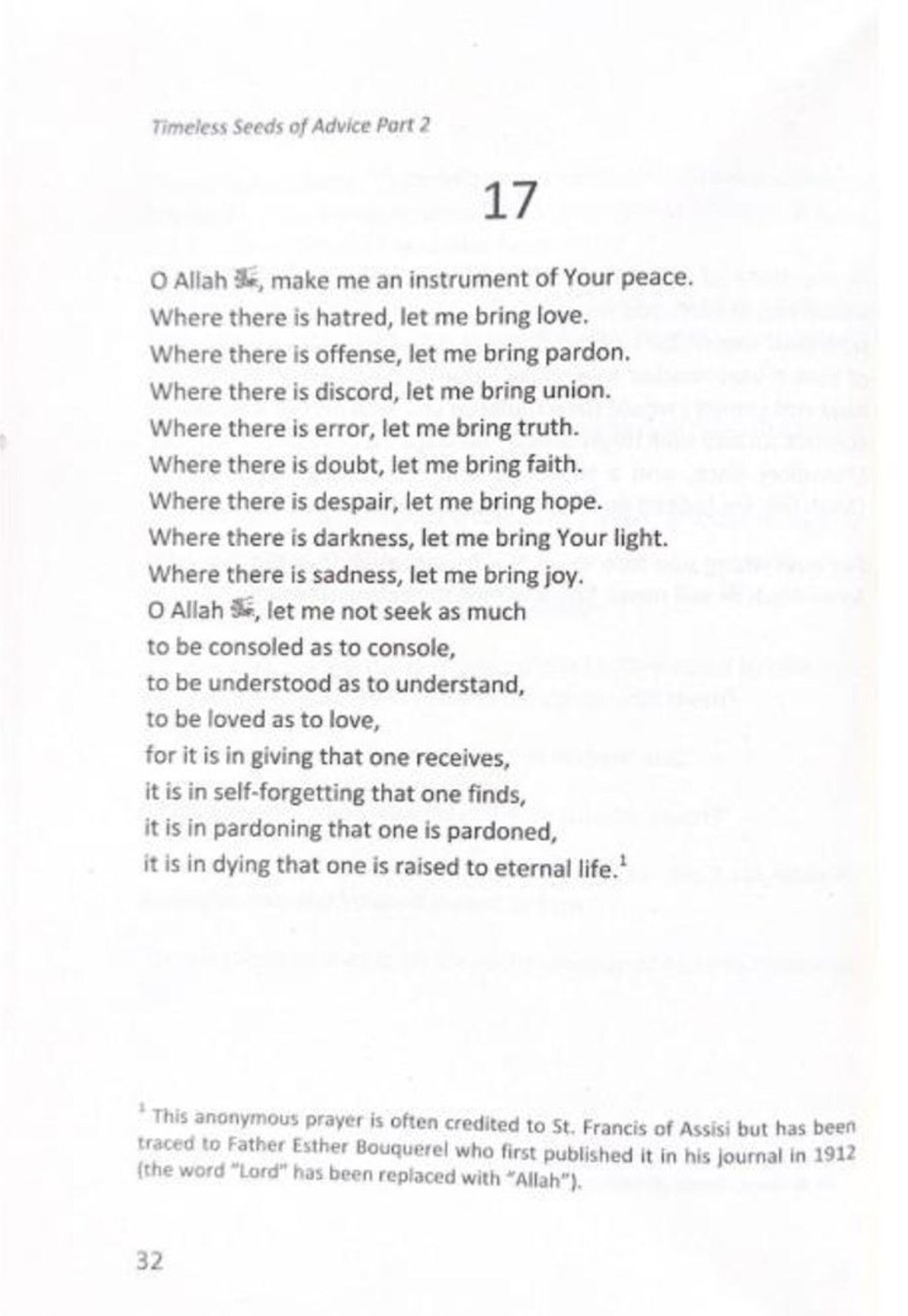 Timeless Seeds of Advice: The Sayings of Prophet Muhammad Part 2